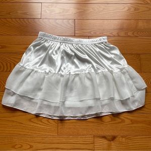 Tokyo Fashion White Petticoat/slip skirt/underskirt - XS